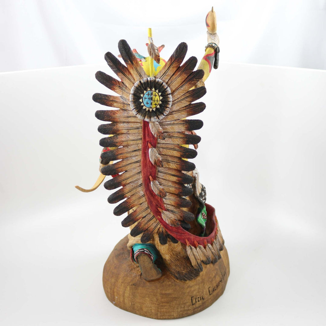 Yellow Star Kachina by Cecil Calnimptewa - Garland's