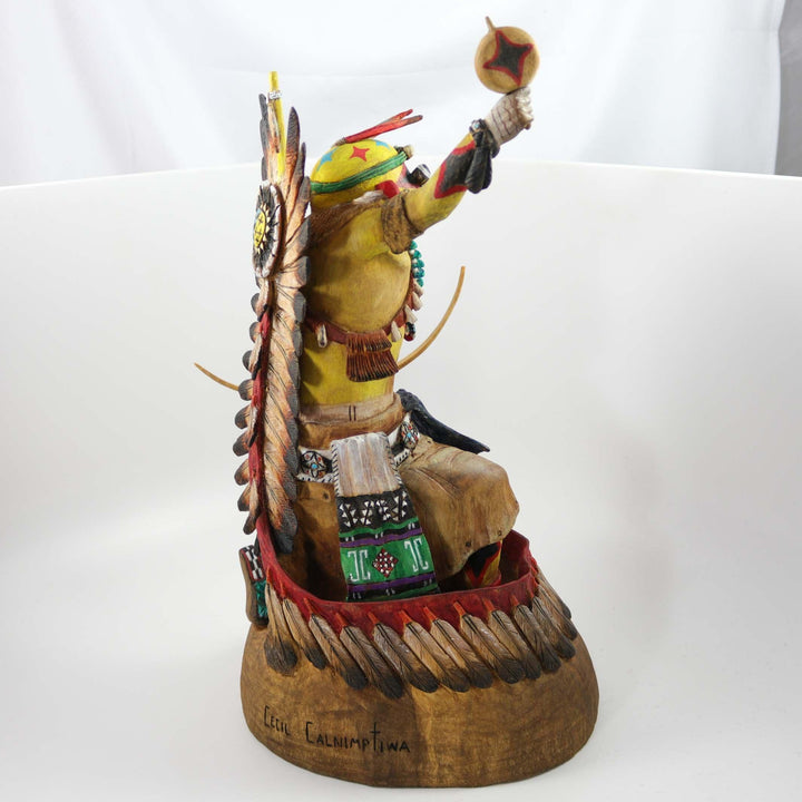 Yellow Star Kachina by Cecil Calnimptewa - Garland's