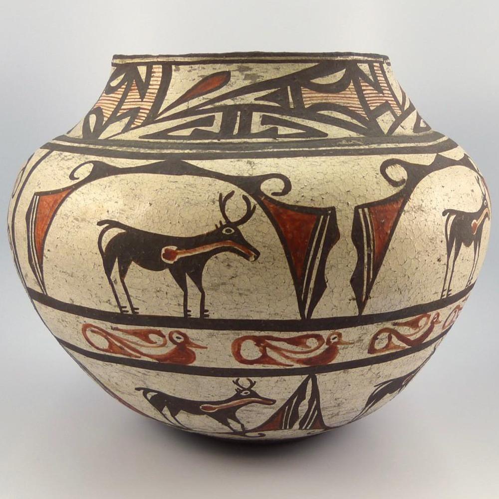 1885 Zuni Polychrome Jar by Vintage Collection - Garland's