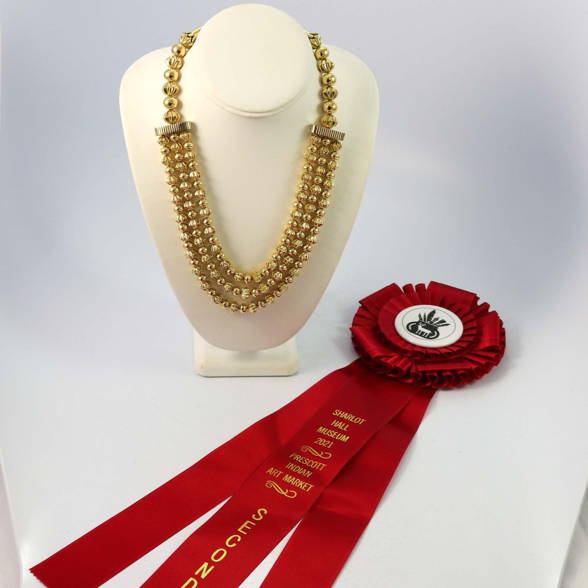 18k ゴールド ナバホ パール ネックレス – Garland's