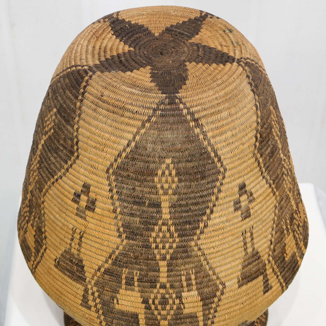1910 Yavapai Ostrich Olla by Lucy Nelson - Garland's