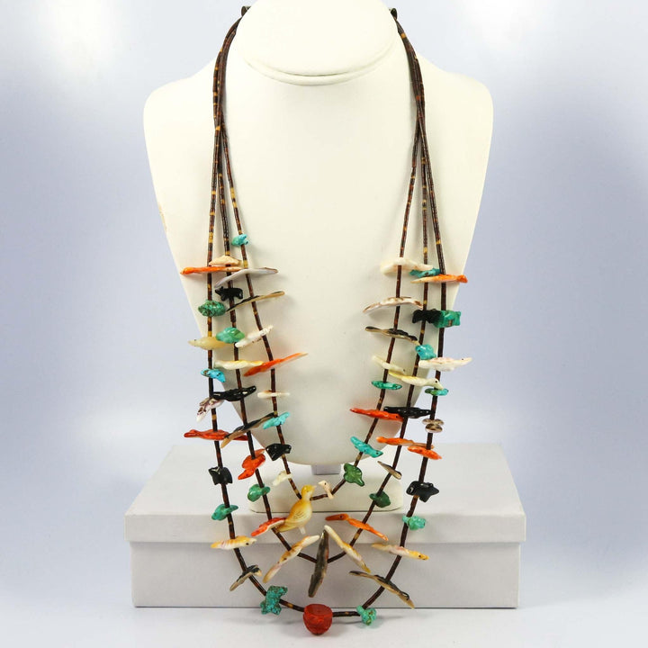 1940s Fetish Necklace and Earring Set by Leekya Deyuse - Garland's