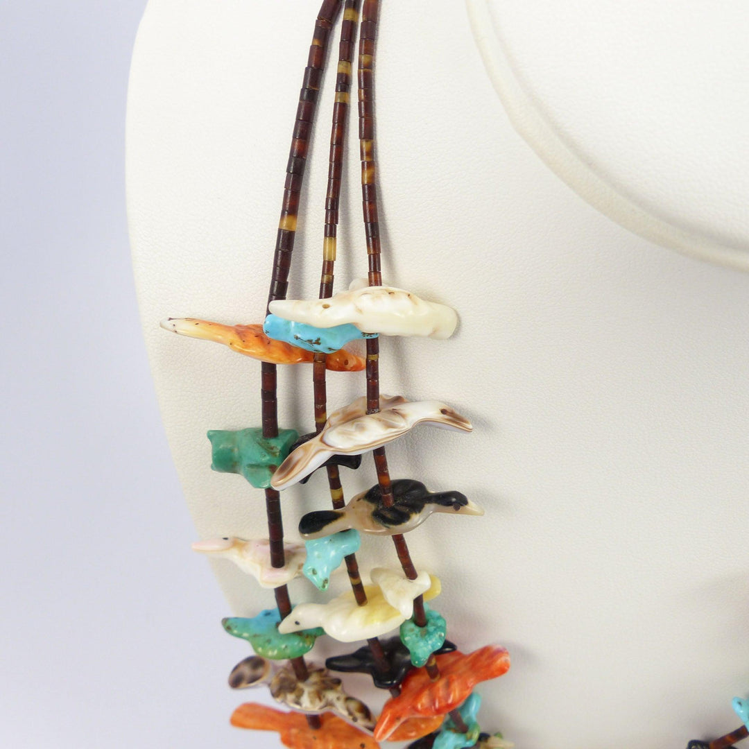1940s Fetish Necklace and Earring Set by Leekya Deyuse - Garland's