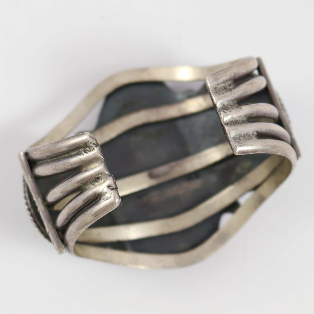 1960s Lone Mountain Turquoise Cuff by Vintage Collection - Garland's