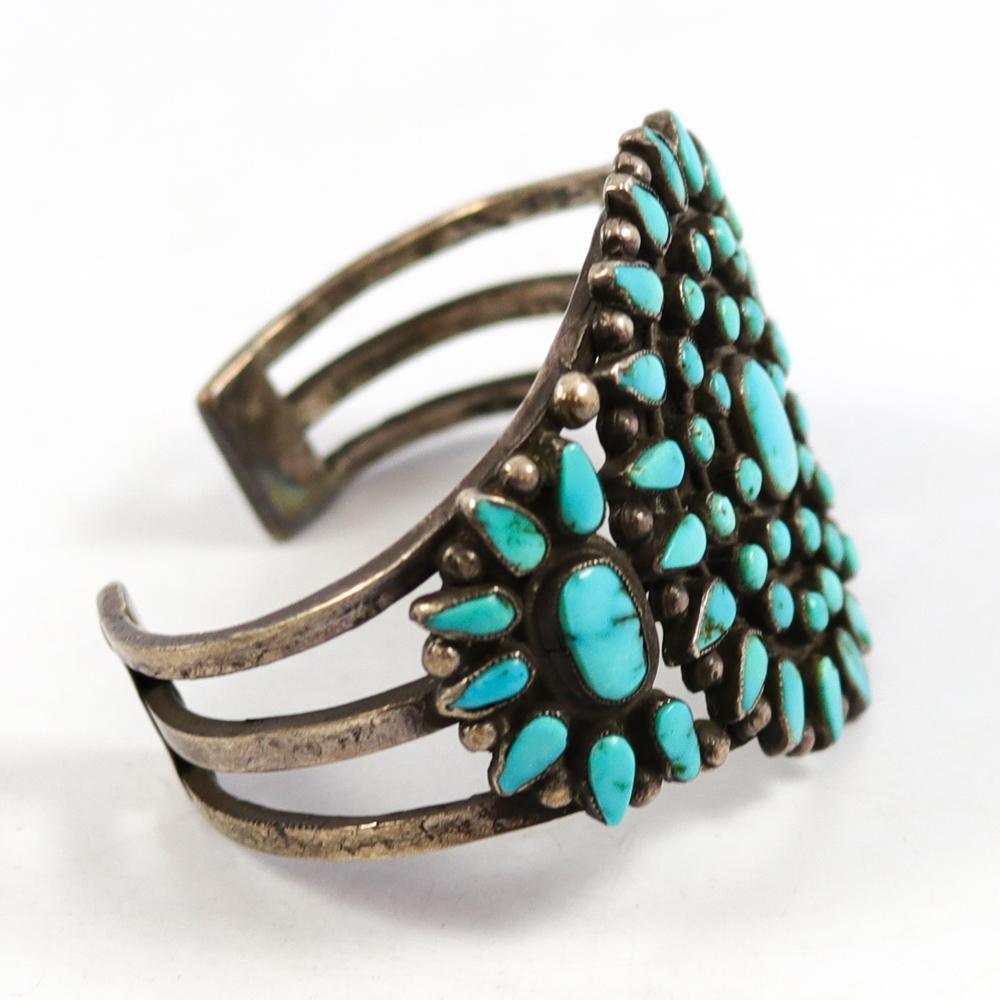 1960s Turquoise Cuff by Vintage Collection - Garland's