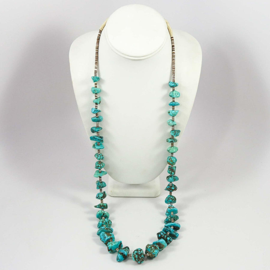 1970s Turquoise Necklace by Vintage Collection - Garland's