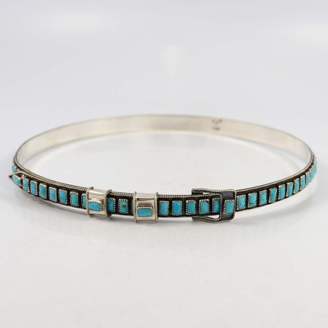 Turquoise Hat Band by James Freeland - Garland&