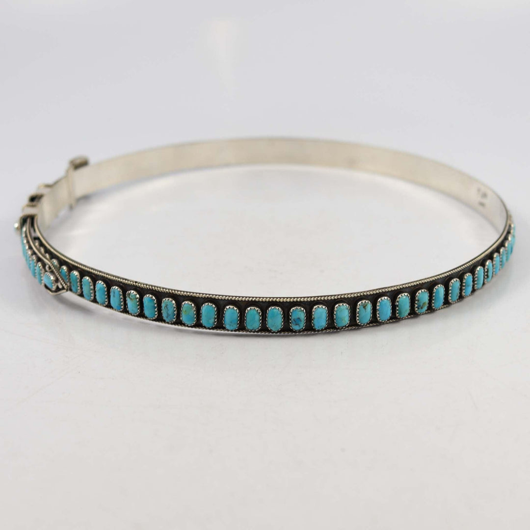 Kingman Turquoise Hat Band by James Freeland - Garland&