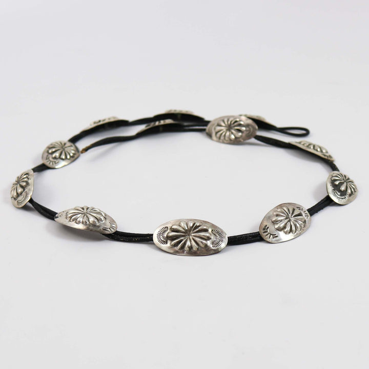 Silver Concha Hat Band by Jed Deutschman - Garland&