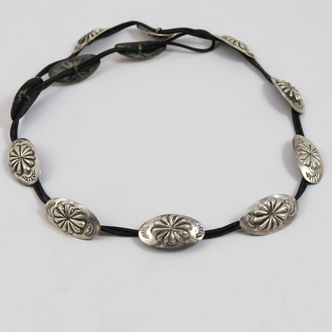 Silver Concha Hat Band by Jed Deutschman - Garland&