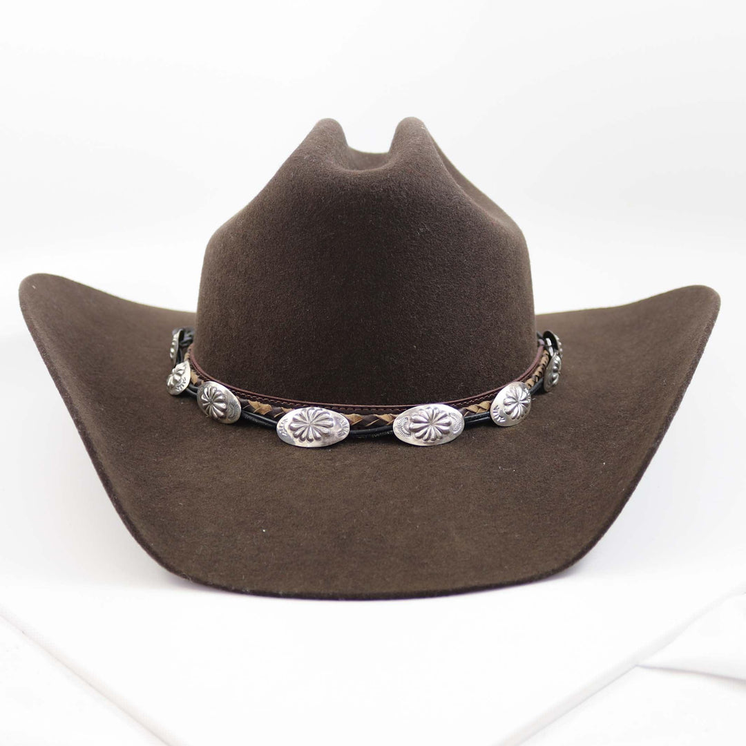 Silver Concha Hat Band by Jed Deutschman - Garland&