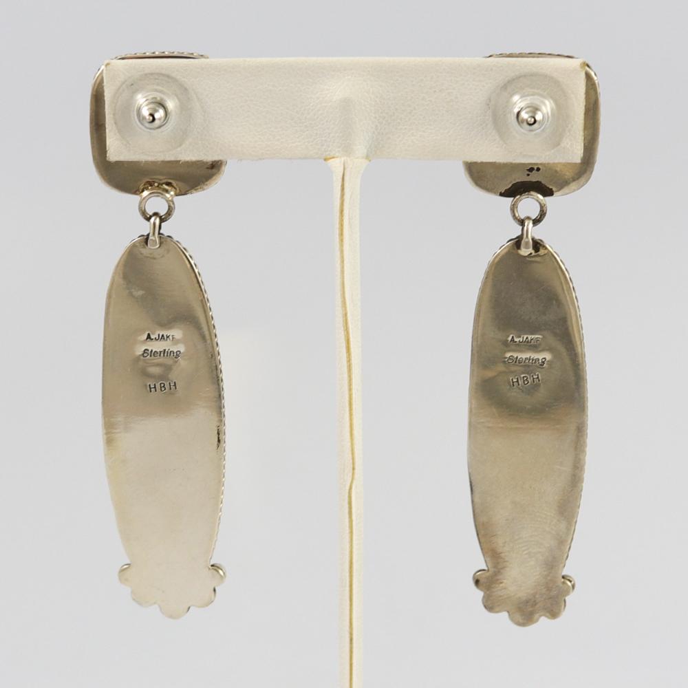 スギライトとターコイズのイヤリング