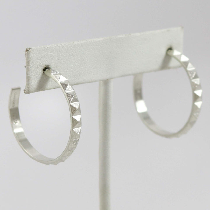 Pyramid Hoops by Maria Samora - Garland's