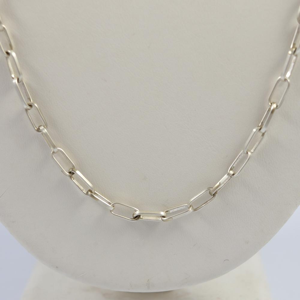 Hopi Chain Necklace (18ga., 24") by Loren Kootswatewa - Garland's