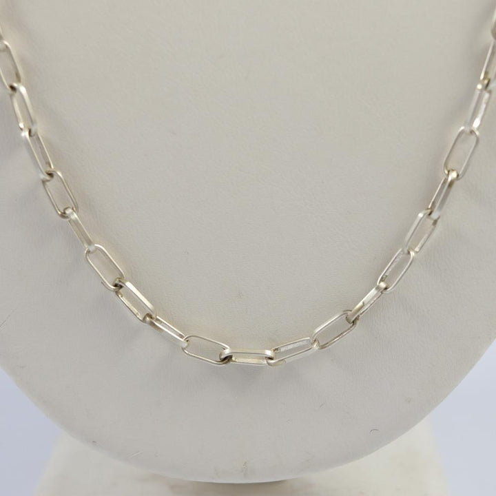 Hopi Chain Necklace (18ga., 24") by Loren Kootswatewa - Garland's