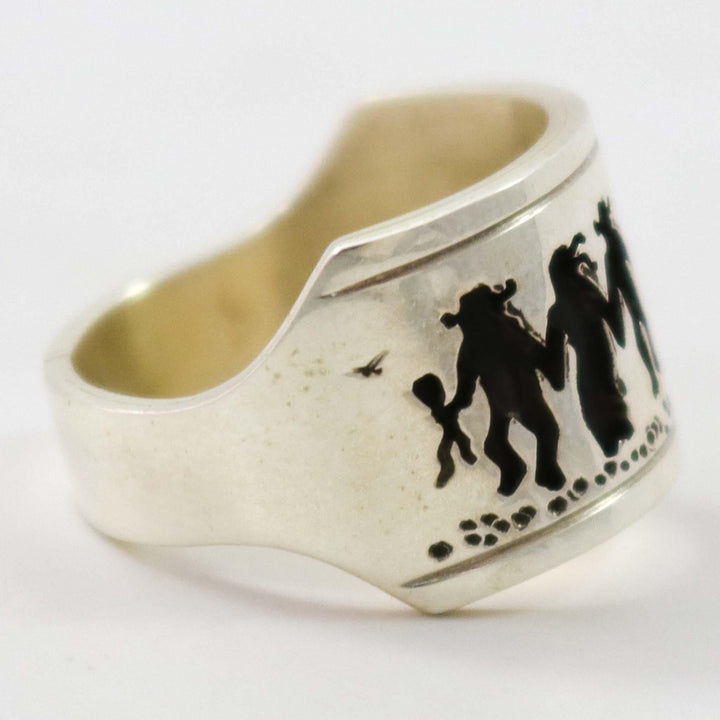 Friendship Ring by Gilbert Begay - Garland&