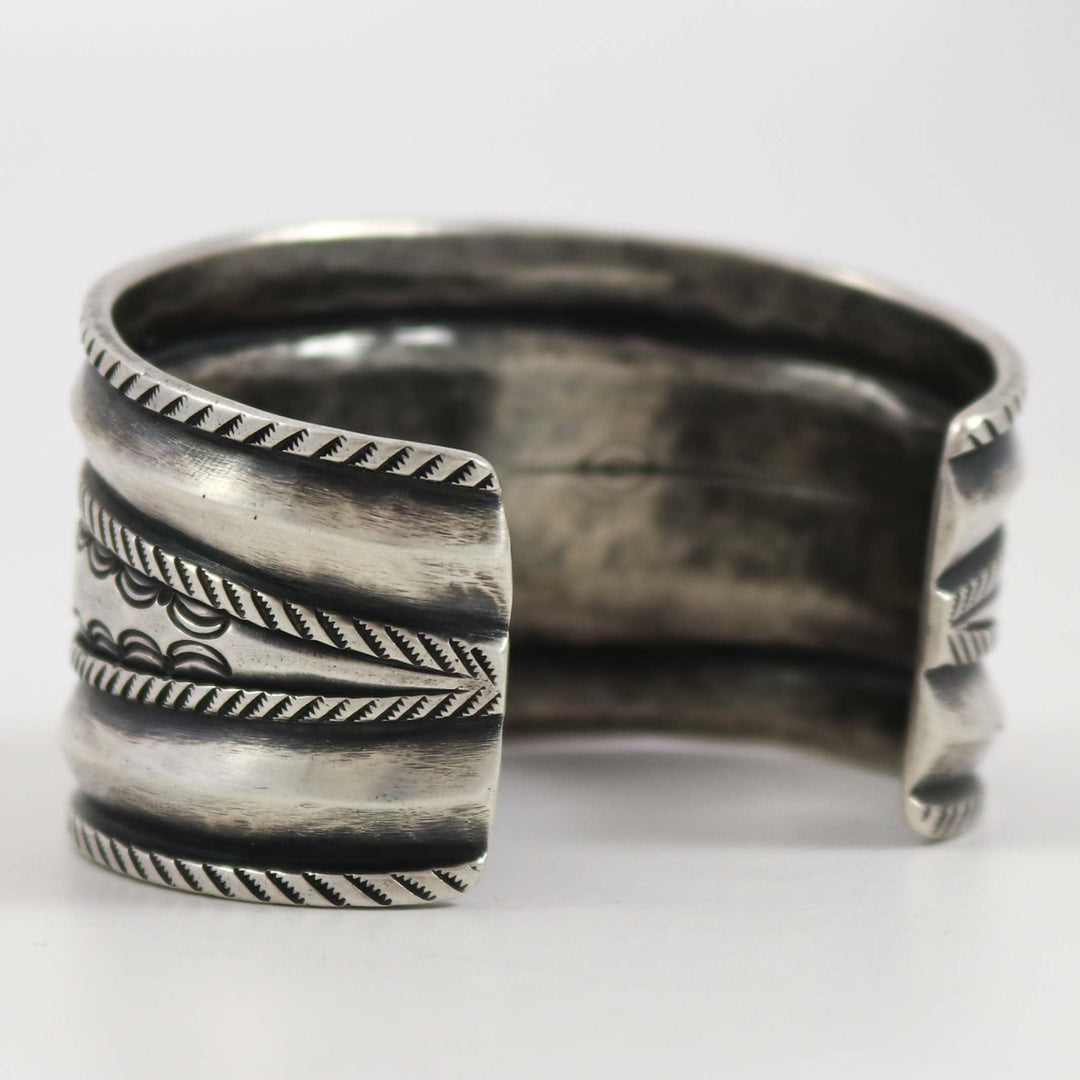 Apache Blue Turquoise Cuff by Jesse Robbins - Garland's