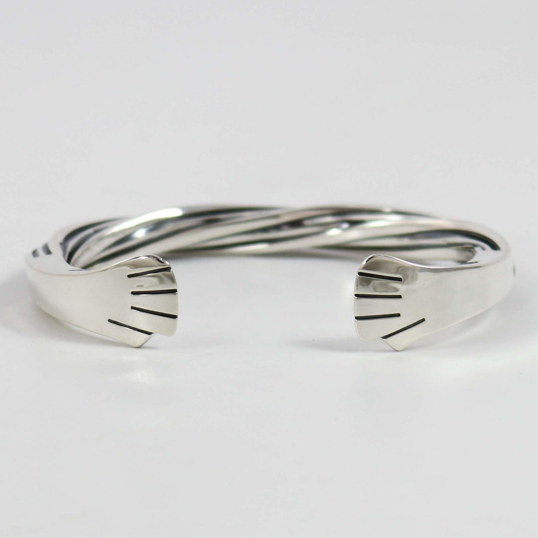 Beveled Twist Cuff by Kyle Lee-Anderson - Garland's