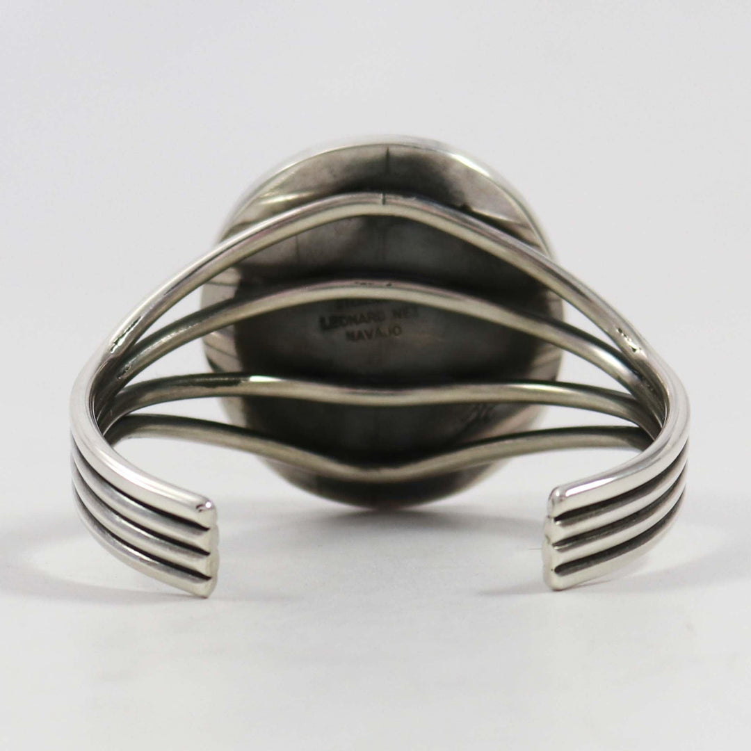 Blue Gem Turquoise Cuff by Leonard Nez - Garland's