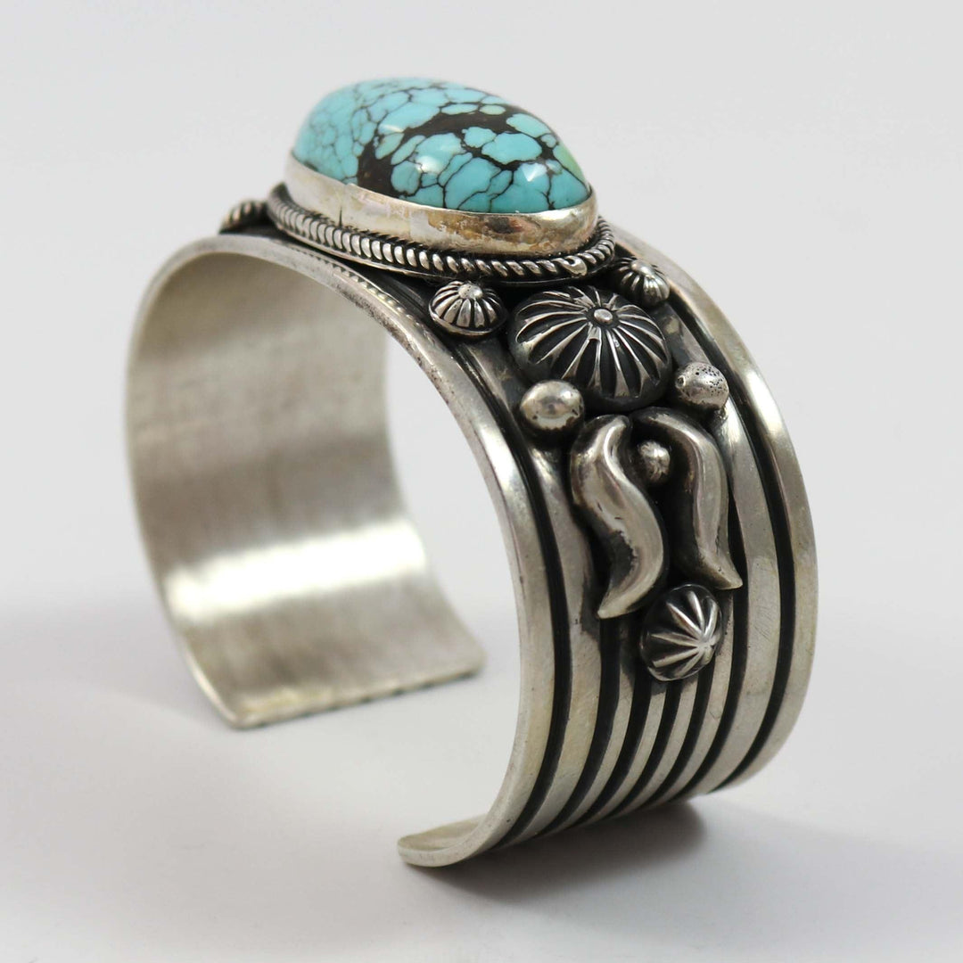 Blue Moon Turquoise Cuff by Albert Jake and Bruce Eckhardt - Garland's