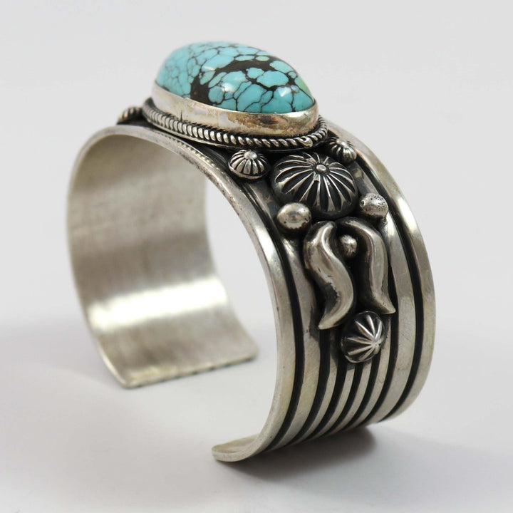 Blue Moon Turquoise Cuff by Albert Jake and Bruce Eckhardt - Garland's