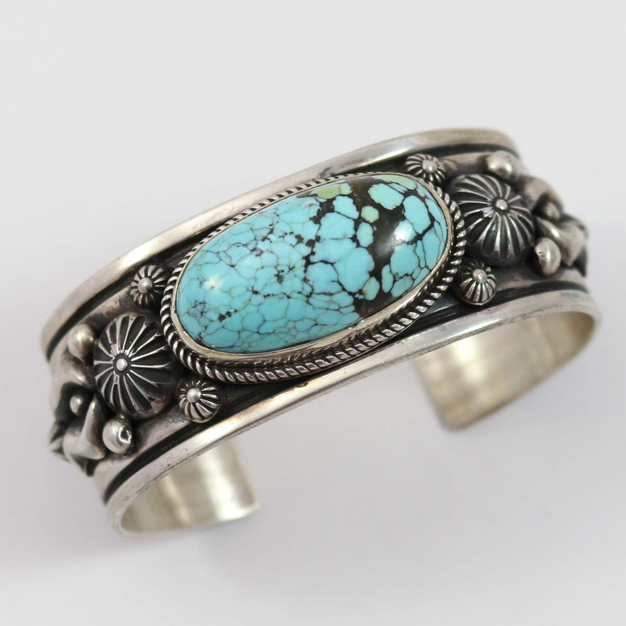 Blue Moon Turquoise Cuff by Albert Jake and Bruce Eckhardt - Garland's