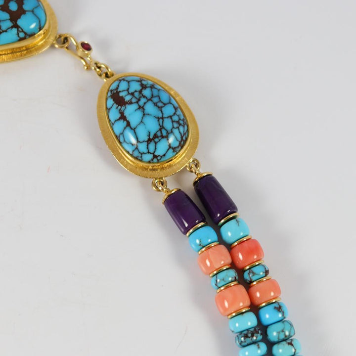 "Burning Love" Necklace by Larry Vasquez - Garland's