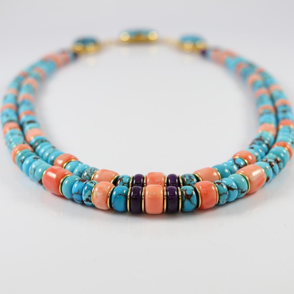"Burning Love" Necklace by Larry Vasquez - Garland's