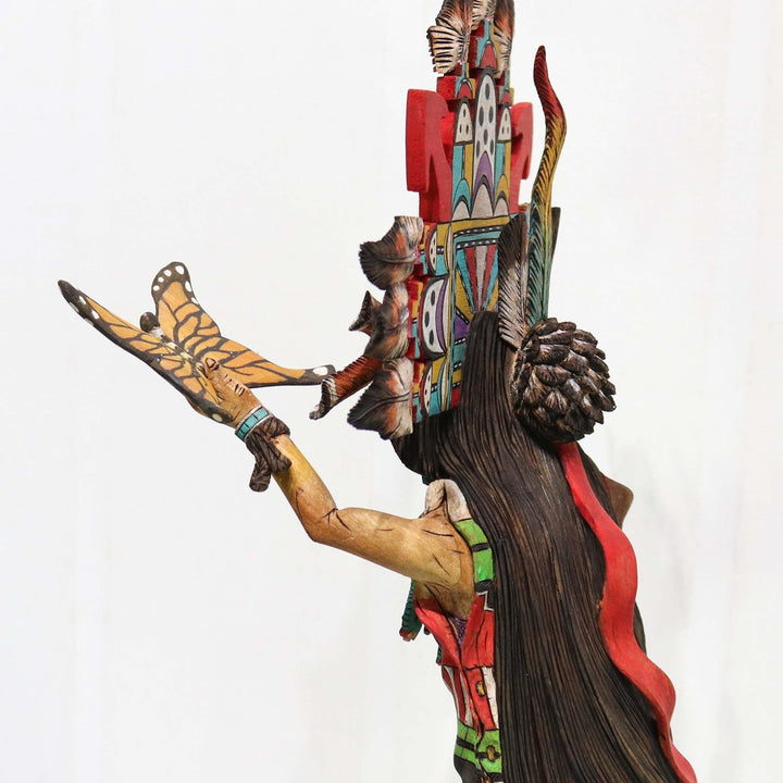 Butterfly Maiden Kachina by Arvin Saufkie - Garland's