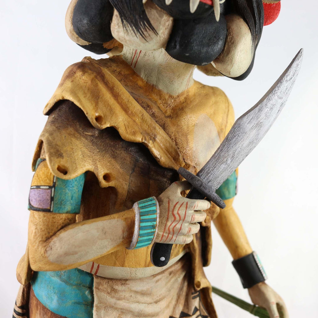 Chaveyo Ogre Kachina by Lawrence Acadiz - Garland's