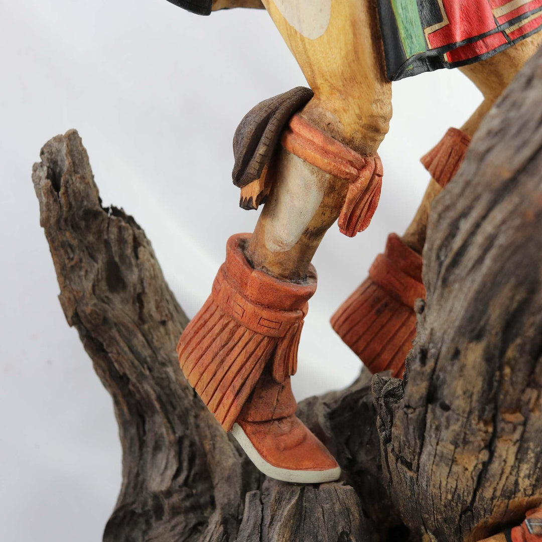 Chaveyo Ogre Kachina by Lawrence Acadiz - Garland's