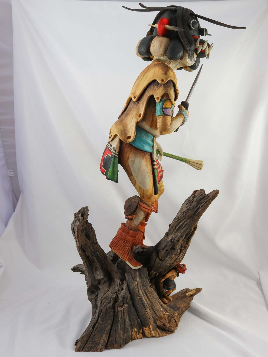 Chaveyo Ogre Kachina by Lawrence Acadiz - Garland's
