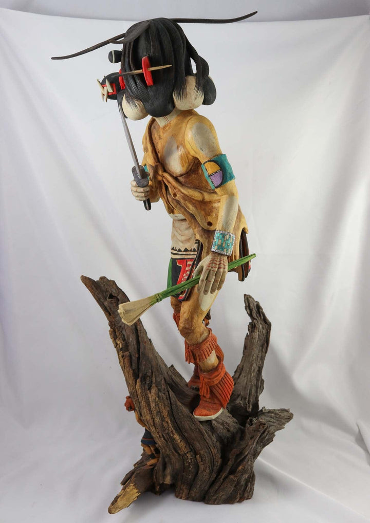 Chaveyo Ogre Kachina by Lawrence Acadiz - Garland's