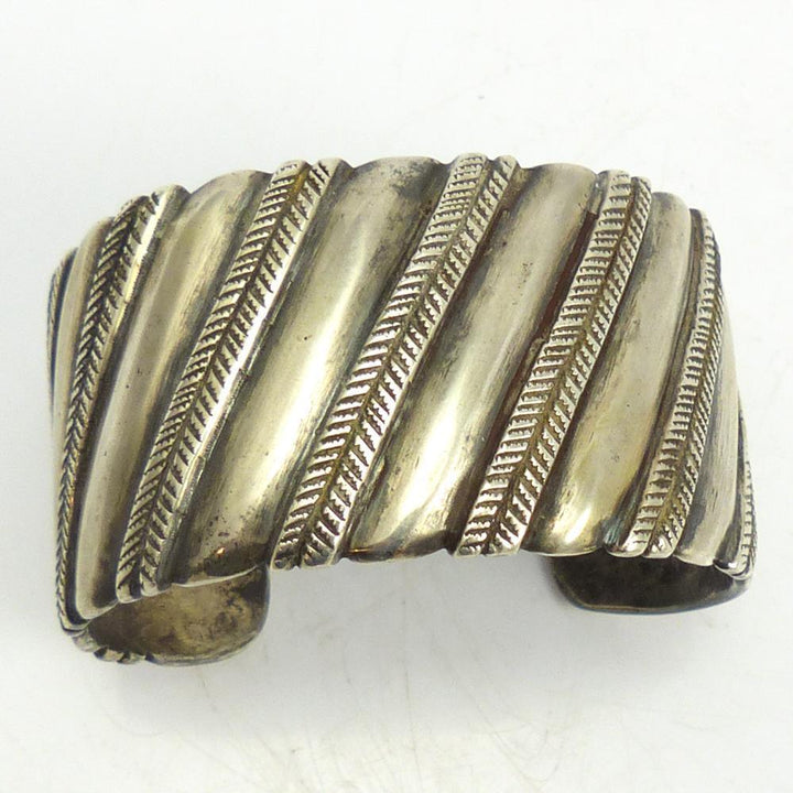 Coin Silver Cuff by Jock Favour - Garland's