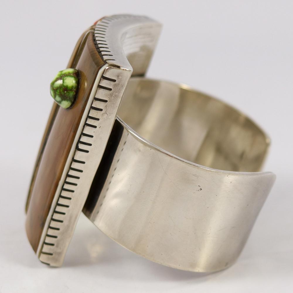 Colorful Inlay Cuff by Don Staats - Garland's