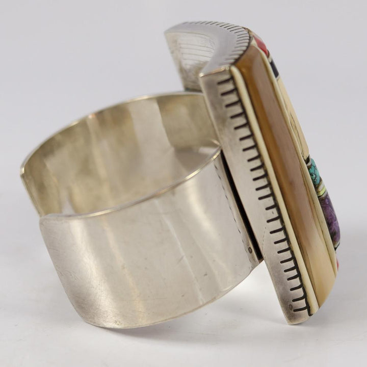 Colorful Inlay Cuff by Don Staats - Garland's