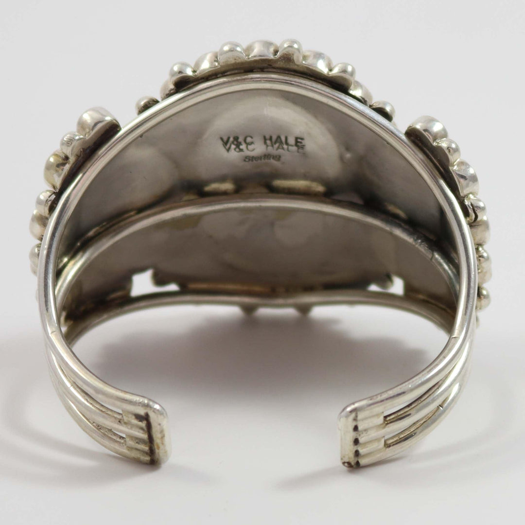 Coral and Turquoise Cuff by Clarissa and Vernon Hale - Garland's