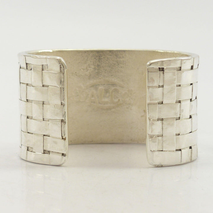 Coral Basket Weave Cuff by Alethia Little Crawford - Garland's