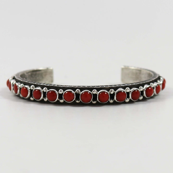 Coral Cuff by Ernest Rangel - Garland's