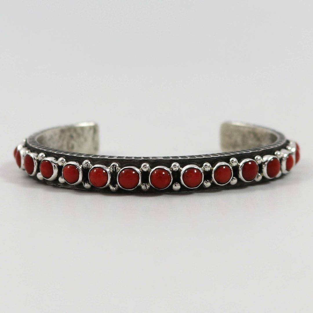 Coral Cuff by Ernest Rangel - Garland's
