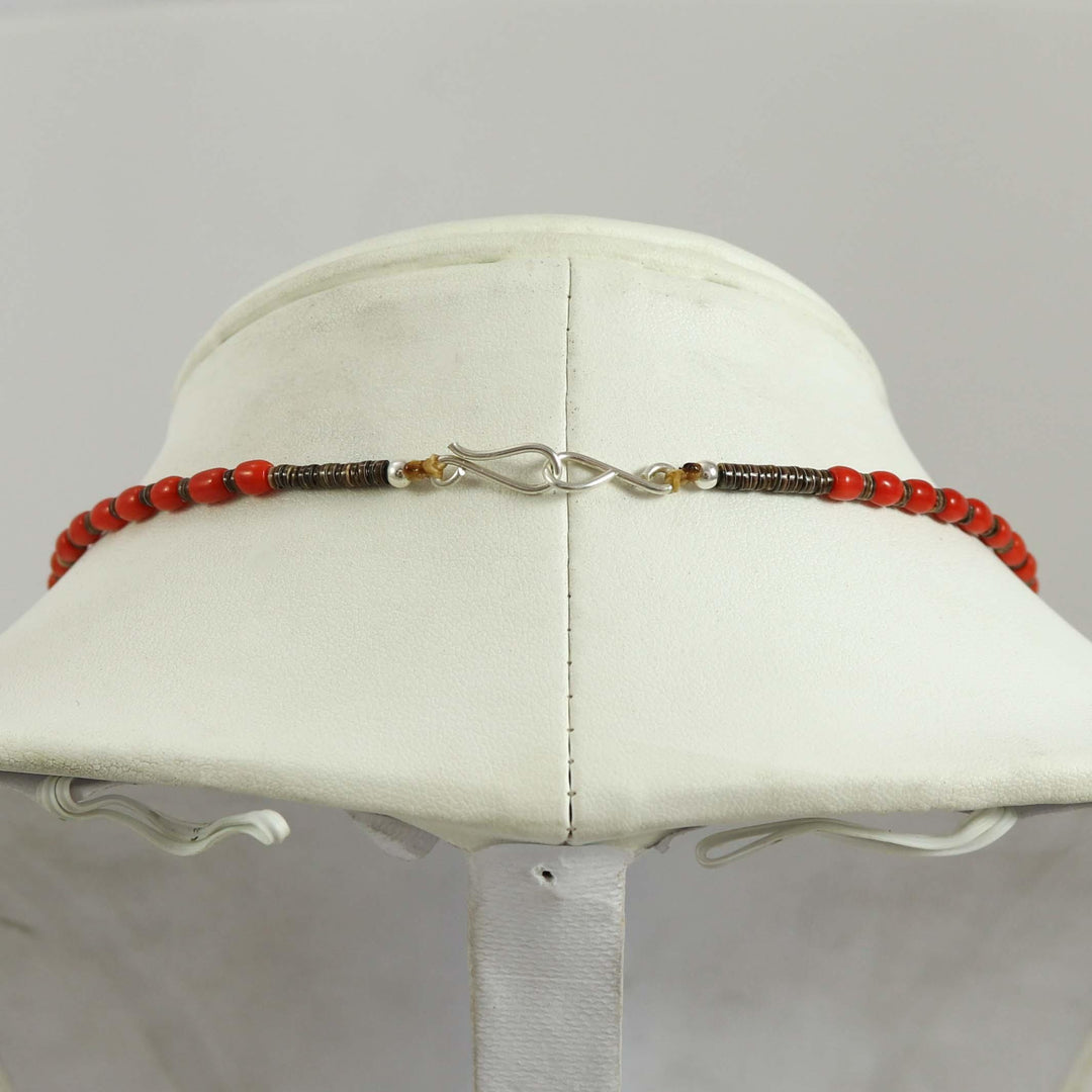 Coral Necklace by Lester Abeyta - Garland's