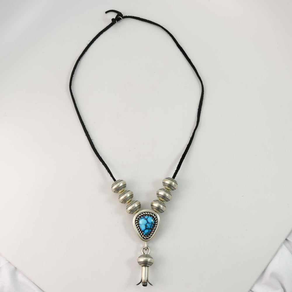 Egyptian Turquoise Squash Pendant by Trent Lee-Anderson - Garland's