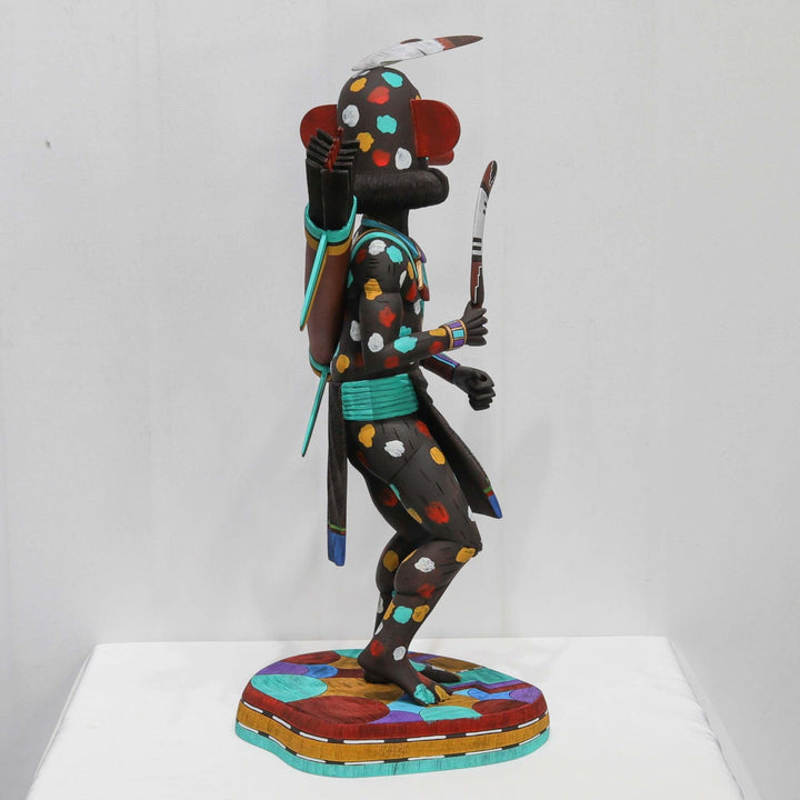 Fire God Kachina by Leander Tenakhongva - Garland's