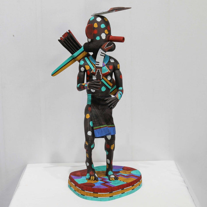 Fire God Kachina by Leander Tenakhongva - Garland's