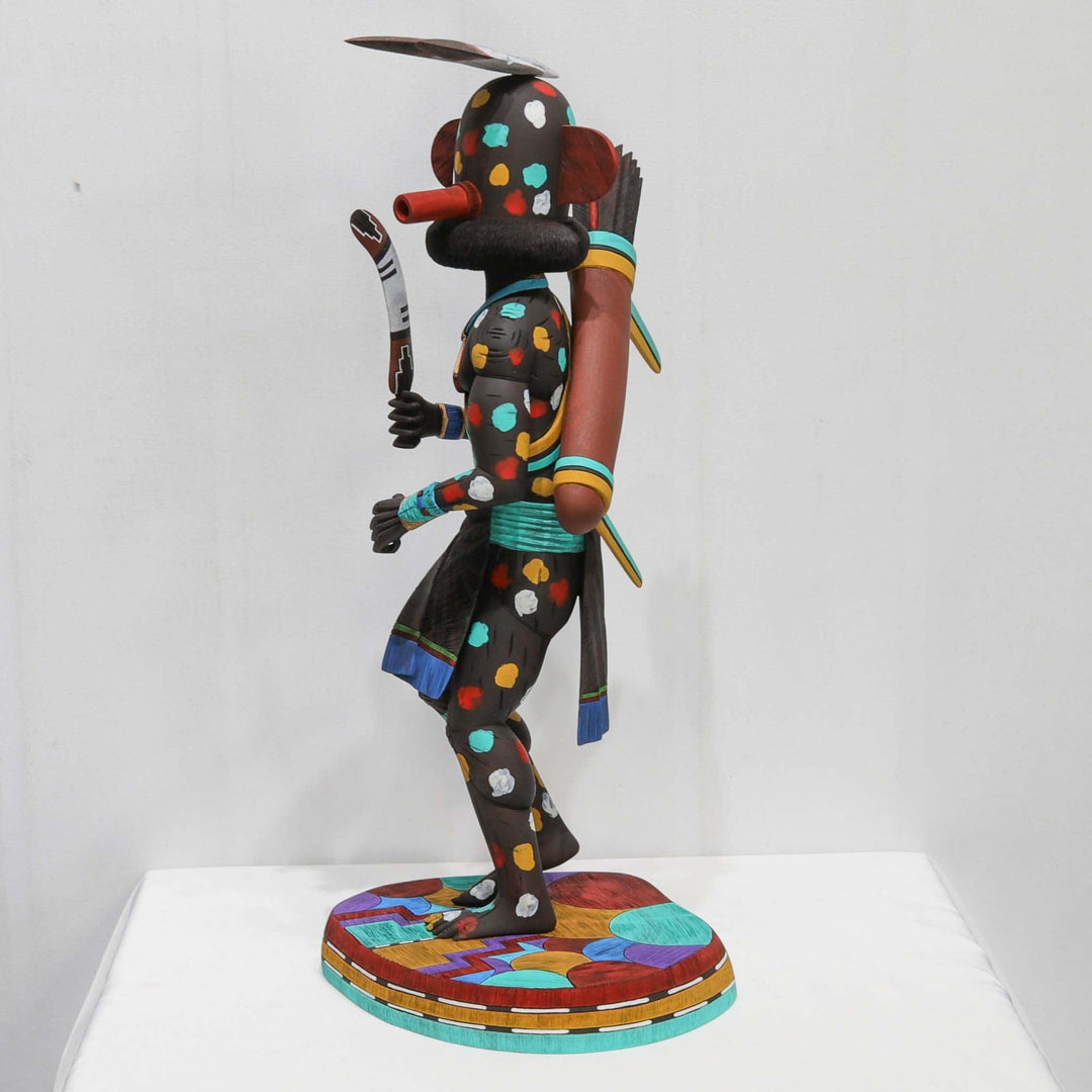 Fire God Kachina by Leander Tenakhongva - Garland's