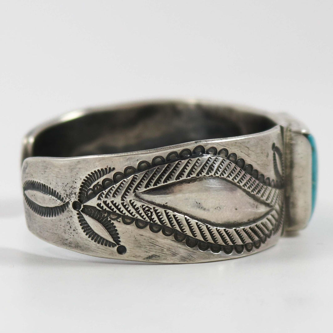 Fox Turquoise Cuff by Jesse Robbins - Garland's