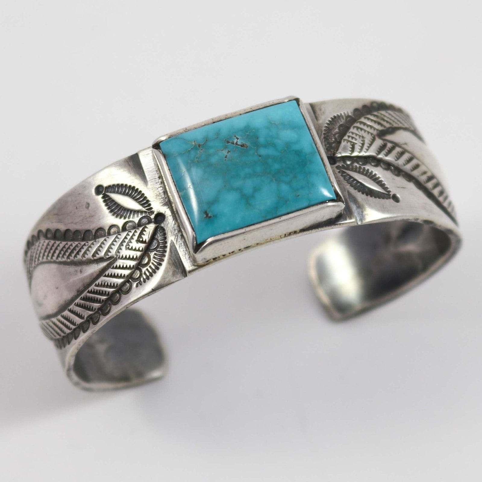 Fox Turquoise Cuff by Jesse Robbins - Garland's