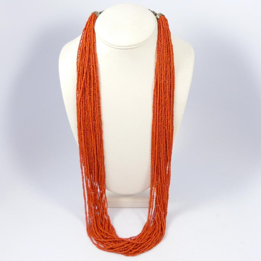 Glass Bead Necklace by Vintage Collection - Garland's
