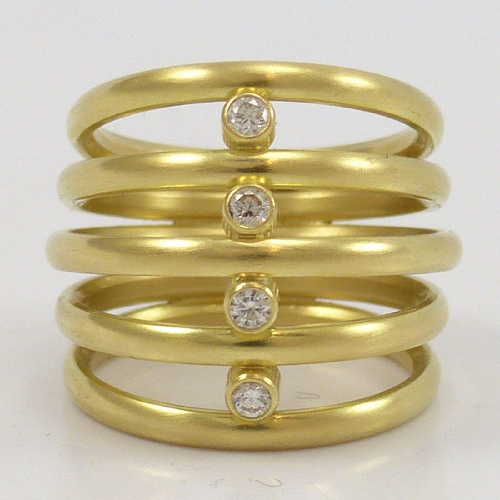 Gold and Diamond Ring by Maria Samora - Garland's