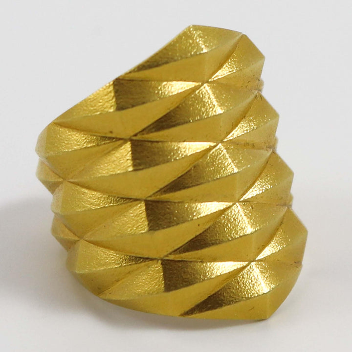 Gold Diamond Peak Ring by Maria Samora - Garland's